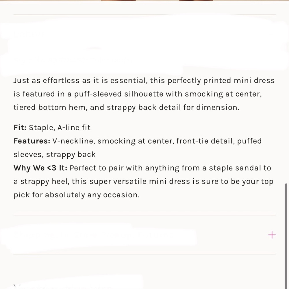 Free People Dress💙NWOT - Picture 4 of 7